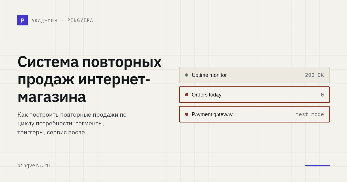 Система повторных продаж: как возвращать клиента после первого заказа